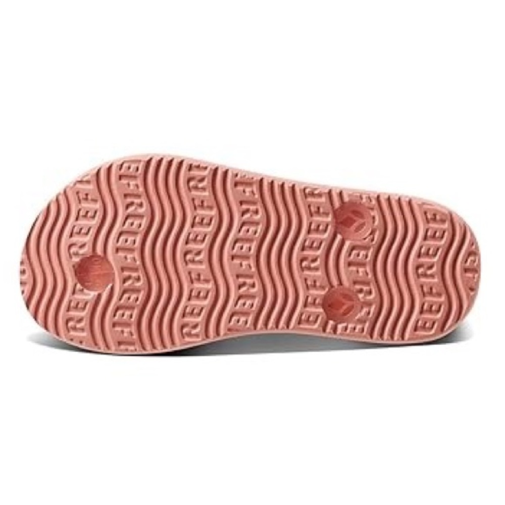 New - Reef Kids Little Charming Girl's Sandals in Peach Parfait - Size 4 - Picture 4 of 5